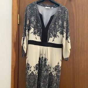 Cropped sleeve Maxi Dress